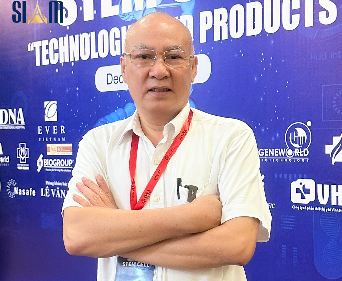 Dr. Huân tại Hội nghị Quốc tế STEM CELL 2023