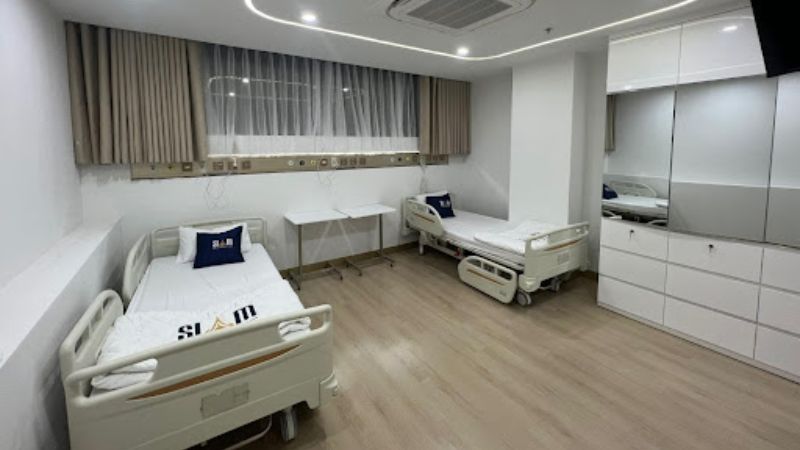 Phòng hậu phẫu tại Bệnh viện thẩm mỹ Siam Thailand
